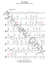 So Tired piano sheet music cover